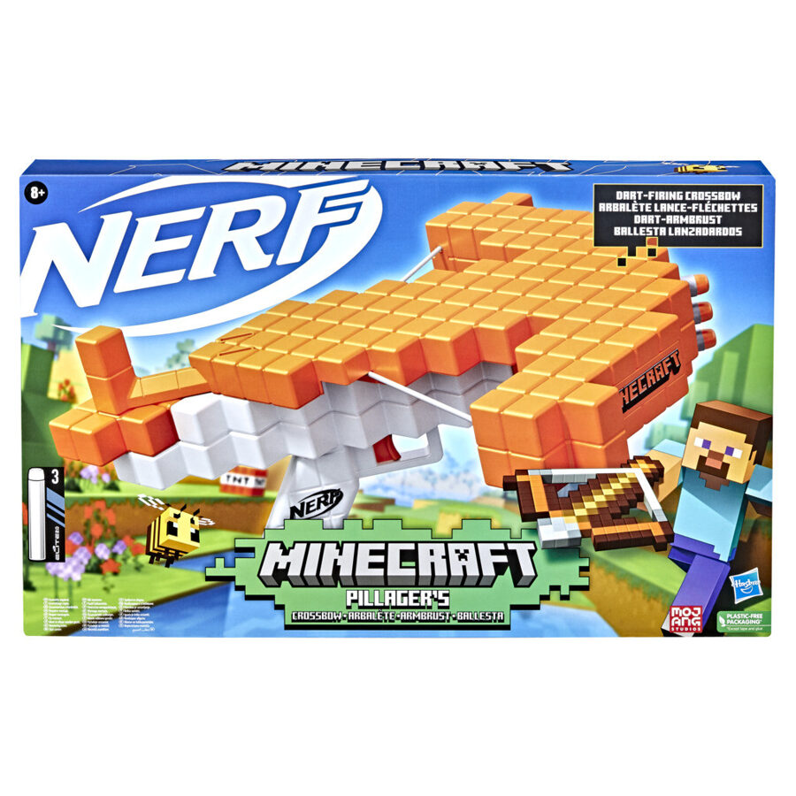 NERF Minecraft Rotaļu ierocis "Pillagers" arbalet
