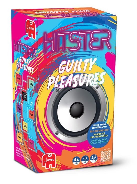 HITSTER Ballīšu spēle: Guilty Pleasures