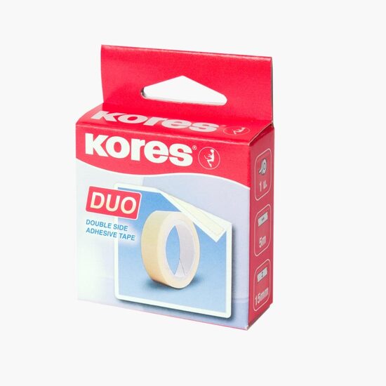 Līmlente KORES Duo abpusēja 15mm*5m, 14271245
