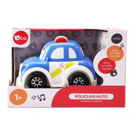 Interaktīvā rotaļlieta Policijas Auto (Latviešu val.)