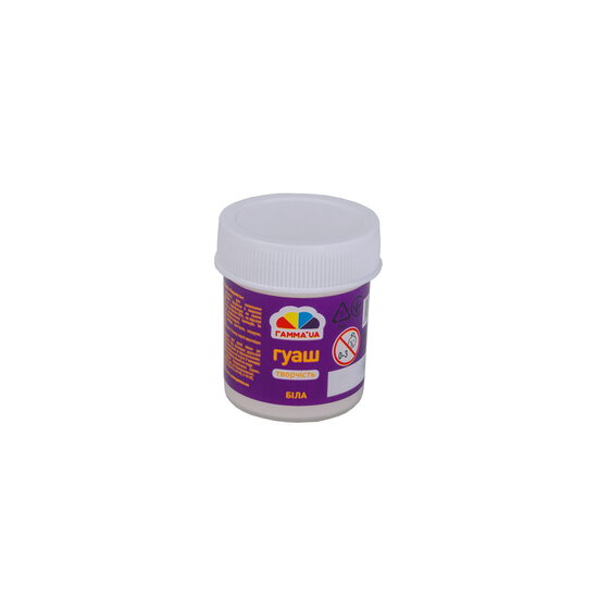 Guaša mākslinieciskā GAMMA 40ml titanium balta