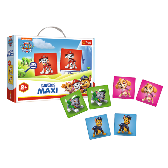 TREFL PAW PATROL Galda spēle Memo Maxi