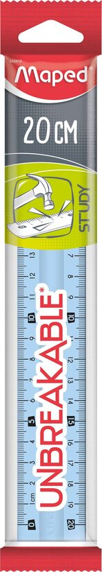 Lineāls MAPED Study nelūstošs 20cm, 1536523021