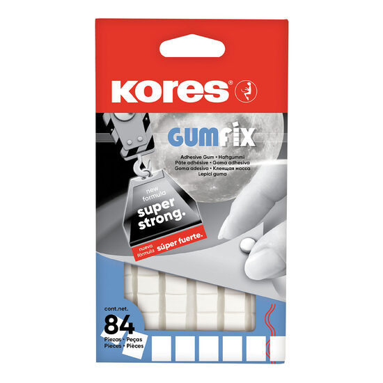 Lipeklis KORES Gumfix 84gab., 14271000
