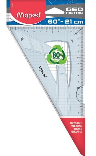 Trīsstūris MAPED GEOmetric 60/210mm, 15365531