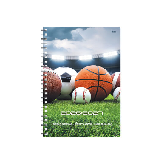 Skolēna dienasgrāmata A5 ar spirāli