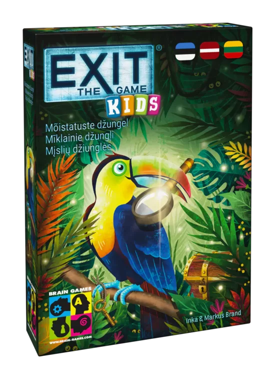 EXIT Kids: Mīklainie džungļi