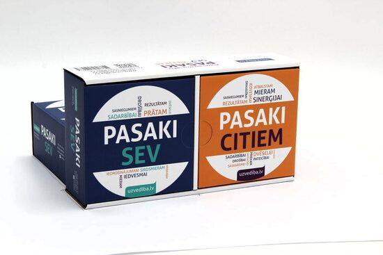 Spēle: “Pasaki sev. Pasaki citiem.”