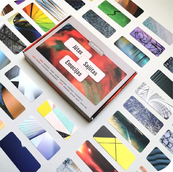 Spēle: "Jūtas. Sajūtas. Emocijas"