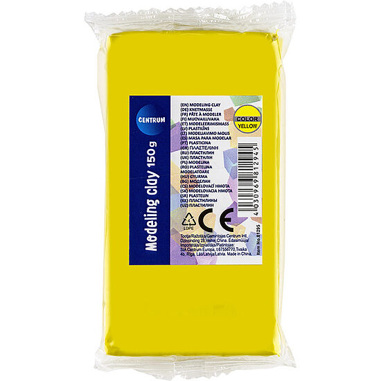Plastilīns dažādas krāsas. 150g