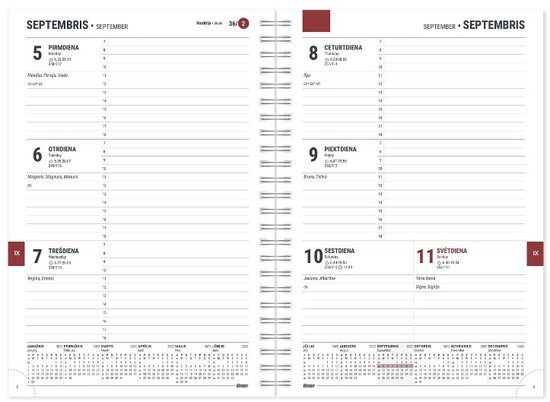 Skolotāja dienasgrāmata - satura bloks