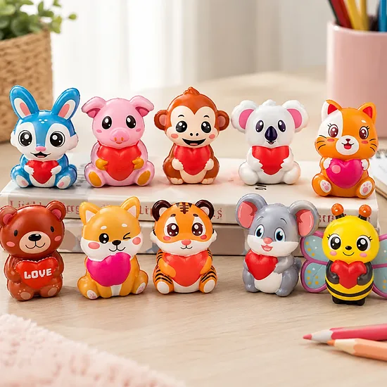 Slow Rising Squishy 5-6cm Animals
