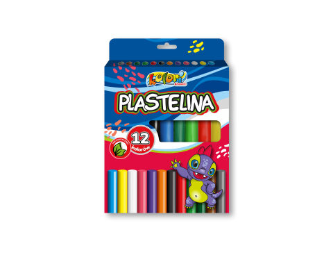 Plastilīns, 12 krāsas, Penmate