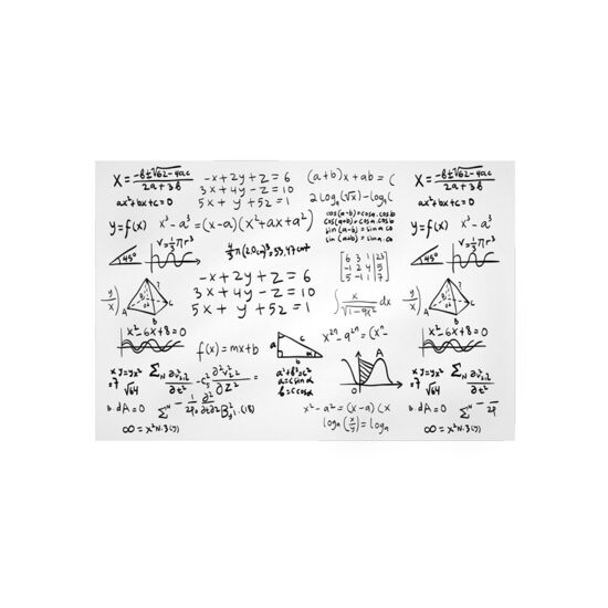 Pašlīmējošā plēve-tāfele (balta kr.)rullī A1 (841mm X 594mm) 0.12mm (PP), 91841