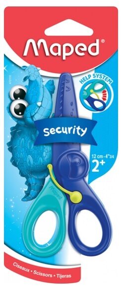 Šķēres MAPED KidiPulse 12cm kartona blisterī 3+, 16565000