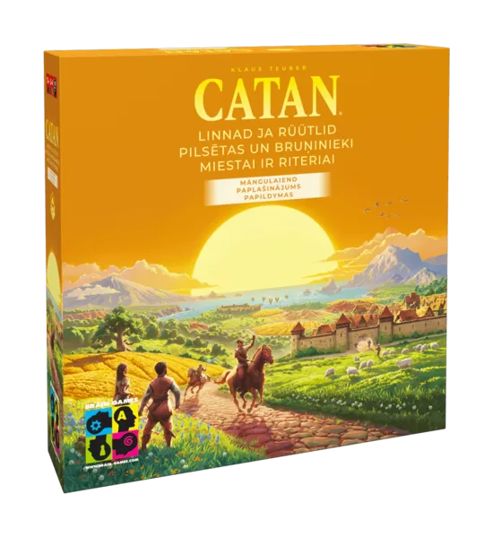 CATAN: Pilsētas un bruņinieki (2025, paplašinājums)