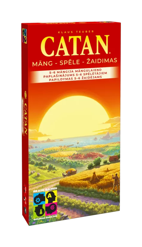 Catan: 5–6 spēlētāji (paplašinājums) 2025