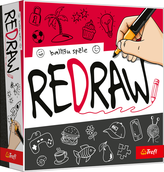 TREFL Galda spēle Redraw (latviešu valodā)
