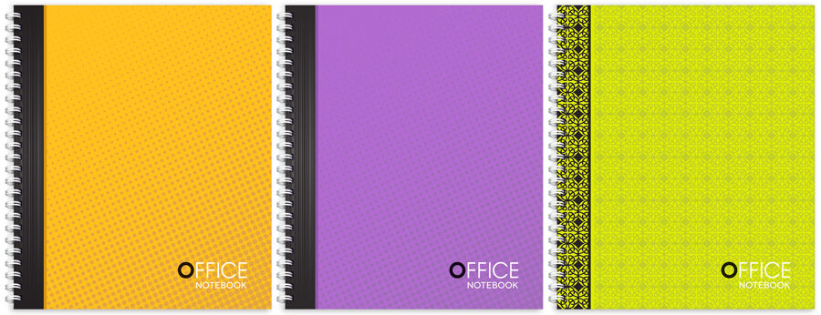 Klade A5, spirālē rūtiņu, 48 lap.OFFICE