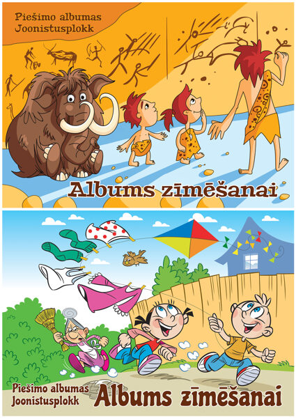 Albums zīmēšanas A3 30 lapas