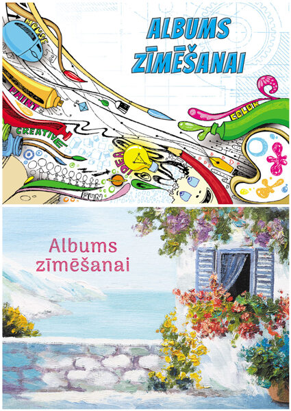 Zīmēšanas albums A4 RELJEFS, 30 lapas, 120g