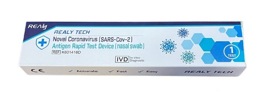 Covid-19 SARS-CoV-2 Nasal Test Realy Tech, 09053612