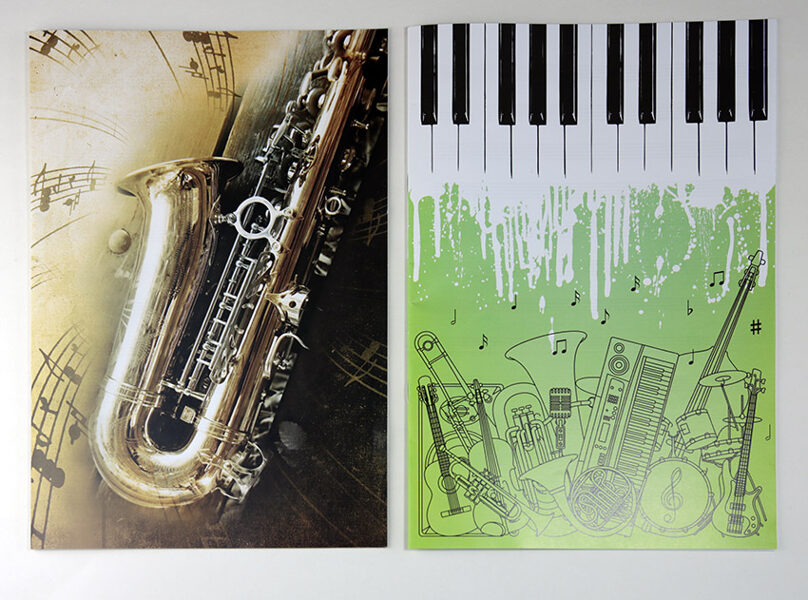 Nošu burtnīca A4 10 lapas