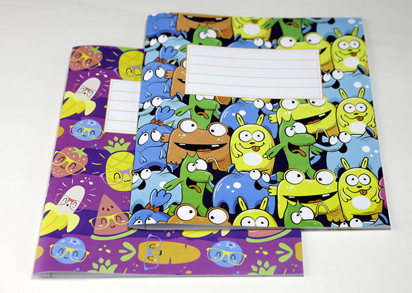 Burtnīca šķērs-šaur-platlīniju 12 lap, 1717