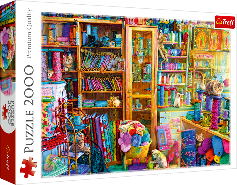 TREFL Puzle Kaķi, 2000 gab.