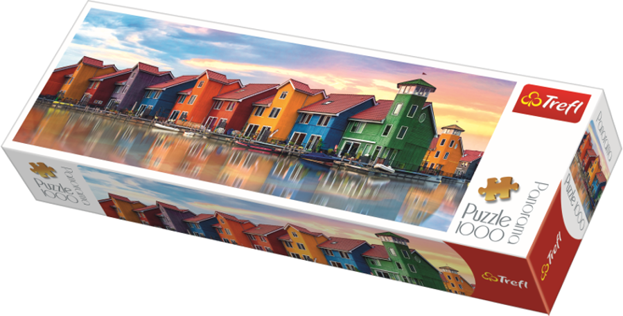 TREFL Puzle panorāma Groningen, 1000 gab.