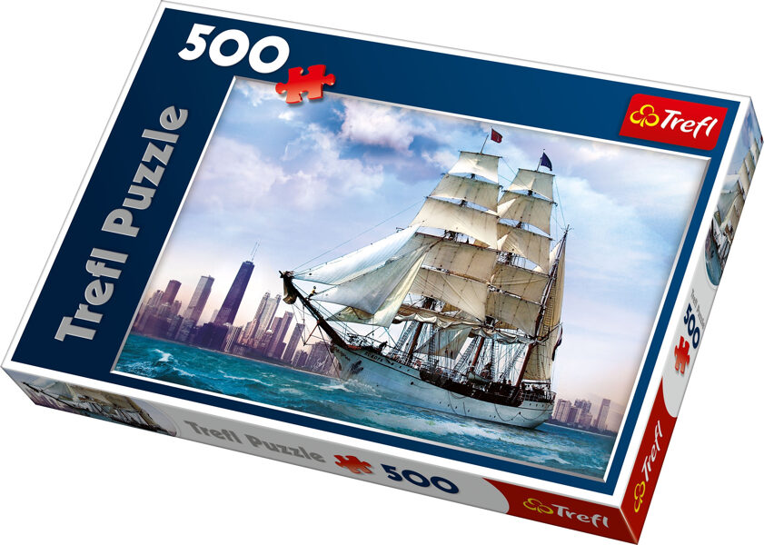 TREFL Puzle Burāšana pie Čikāgas, 500 gb