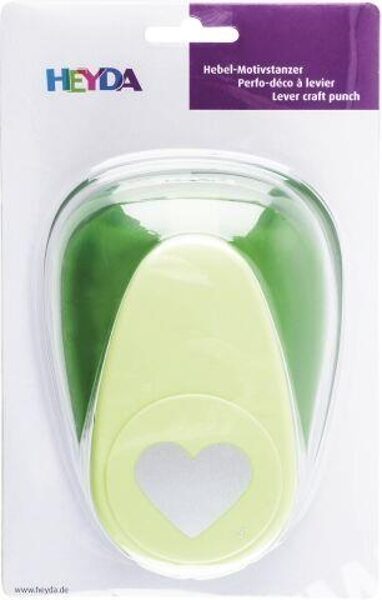 Dekoratīvs caurumotājs 2XL 48mm Sirds