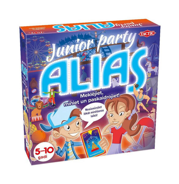 TACTIC Galda spēle "Party Alias Junior" (Latviešu val.)
