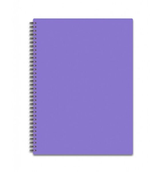 Klade A5, 80lpp. rūtiņu, ar spirāli, Cieti, lakoti vāki