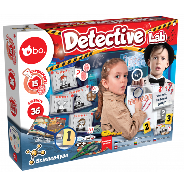 Izglītojošs komplekts "Detektīva laboratorija"
