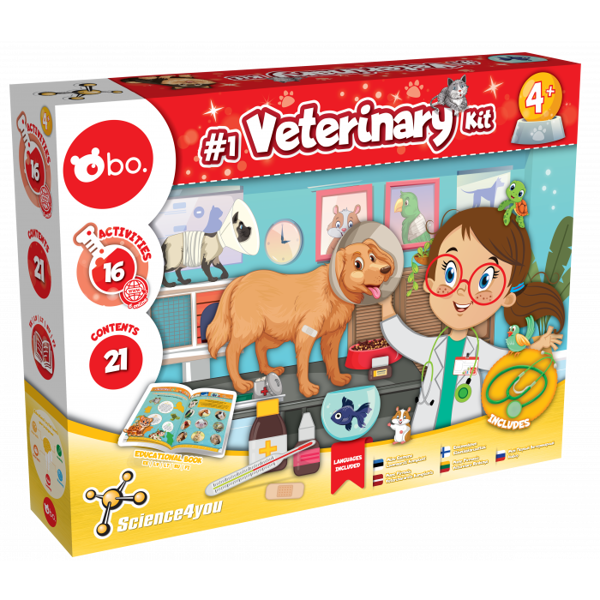 Izglītojošs komplekts "Mans pirmais veterinārais komplekts"