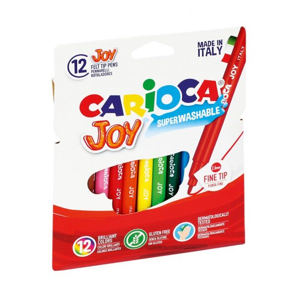 Flomasteri CARIOCA JOY 12 krāsas, 12233012