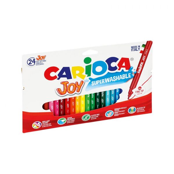 Flomasteri CARIOCA JOY 24 krāsas, 12233024