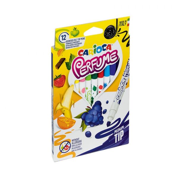Flomasteri CARIOCA Perfume 12 krāsas, 12233400