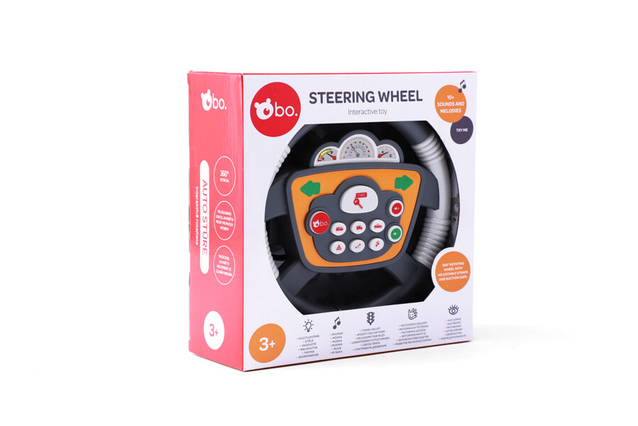 Interaktīvā rotaļlieta Auto stūre.