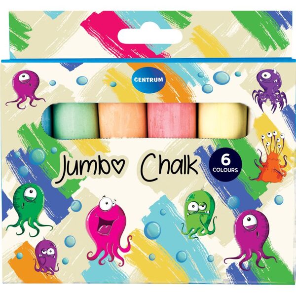 Krīts 6kr. JUMBO ZOO, 82426