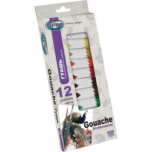 Akrila krāsas 12kr.х12ml (tūbiņas), 83561