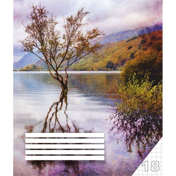 Burtnīca 18lp. rūtiņu, 84582