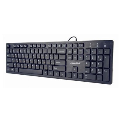 Gembird Chocolate Keyboard USB ENG/RU Black