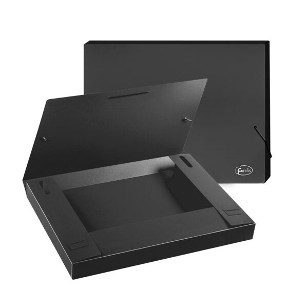 Mape ar gumijām A4*3cm FOROFIS 0.60mm, dažādas krāsas