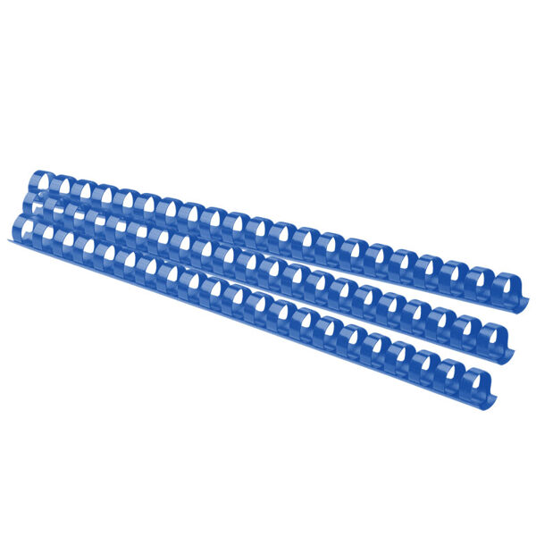 Spirāles plastmasas FOROFIS 100gab. zilas, dažādu izmēru