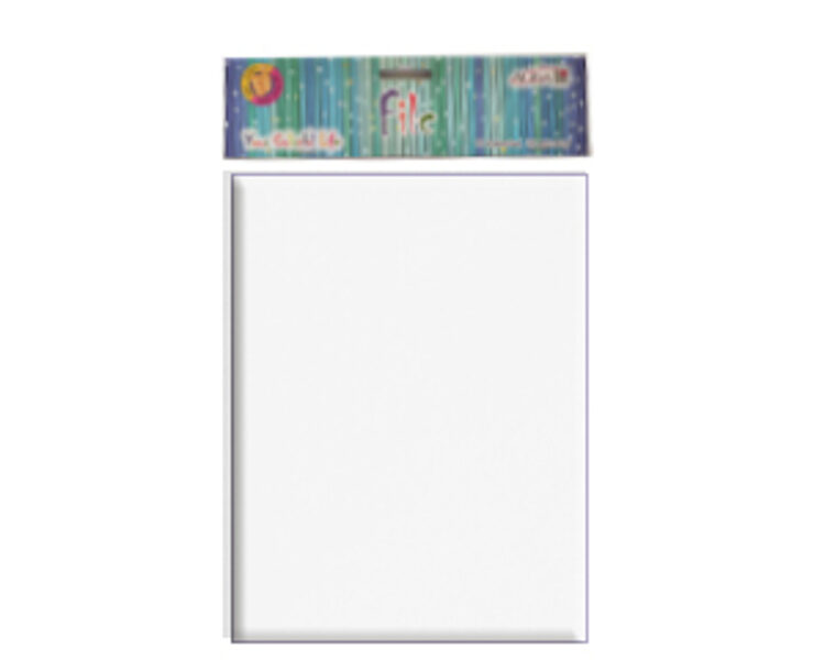 Filcs A4, balts, 10 loksnes, WKF-035-0444