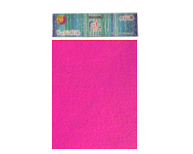 Filcs A4, tumši rozā, 10 loksnes, WKF-023-0444