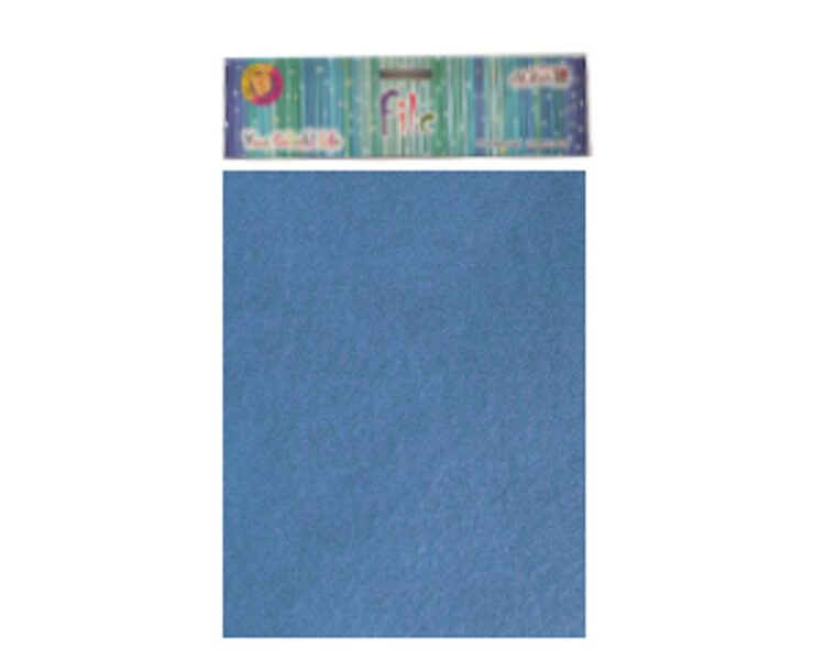 Filcs A4, zils, 10 loksnes WKF-096-0444