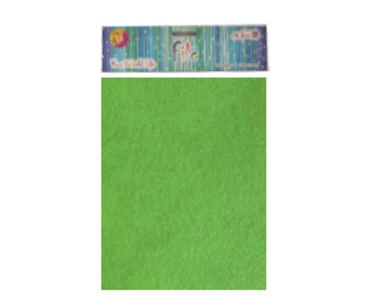 Filcs A4, gaiši zaļš, 10 loksnes, WKF-016-0444